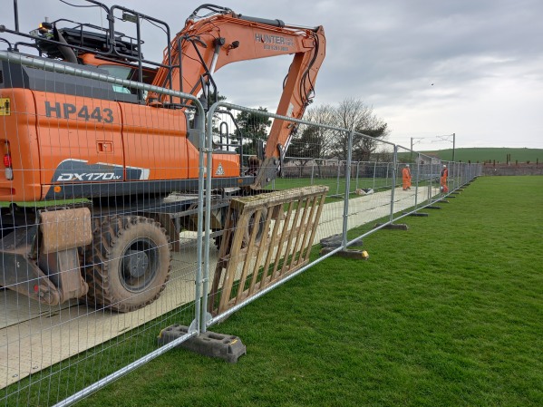 East Linton Station Construction - 2022-04-14